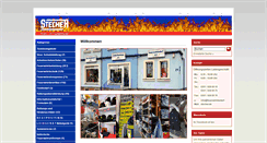 Desktop Screenshot of feuerwehrbedarf-stecher.de